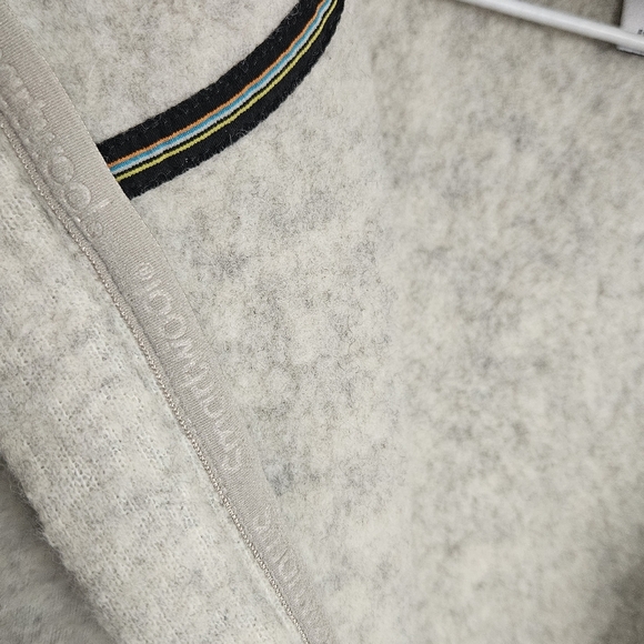 Smartwool Hudson Trail Fleece Anorak Grey Jacket Size XS - Picture 8 of 12